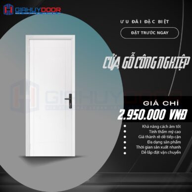 CỬA GỖ GIÁ RẺ GIAHUYDOOR – TIẾT KIỆM NGÂN SÁCH, VẪN GIỮ ĐƯỢC CHẤT LƯỢNG