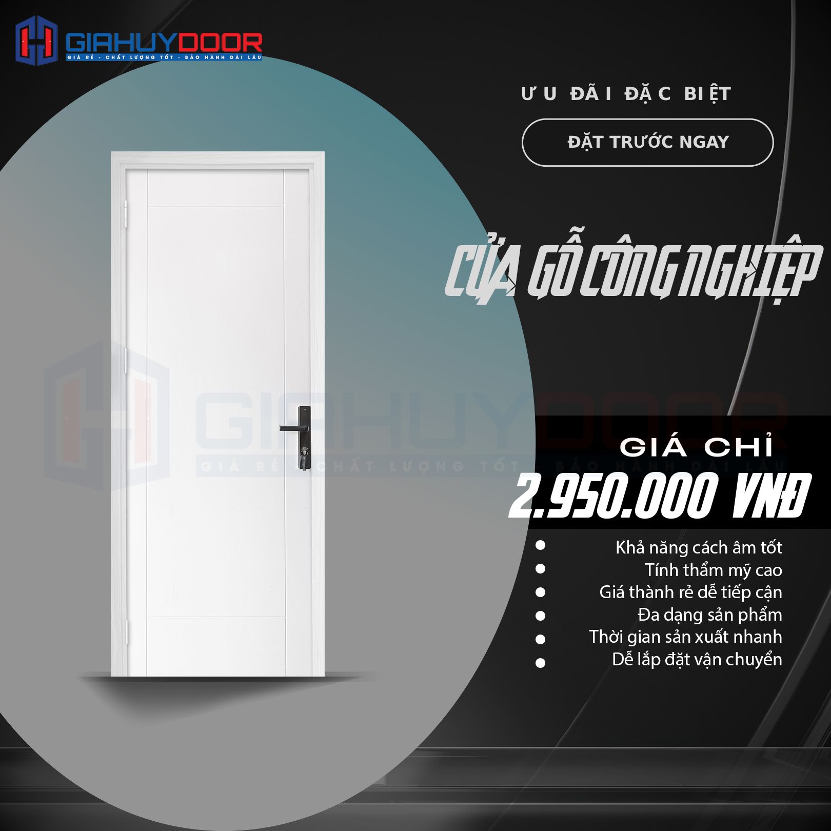 CỬA GỖ GIÁ RẺ GIAHUYDOOR – TIẾT KIỆM NGÂN SÁCH, VẪN GIỮ ĐƯỢC CHẤT LƯỢNG